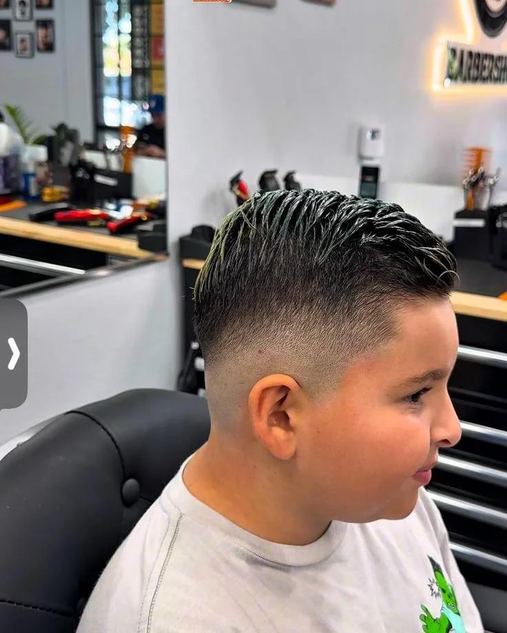 mid drop fade haircut santa ana
