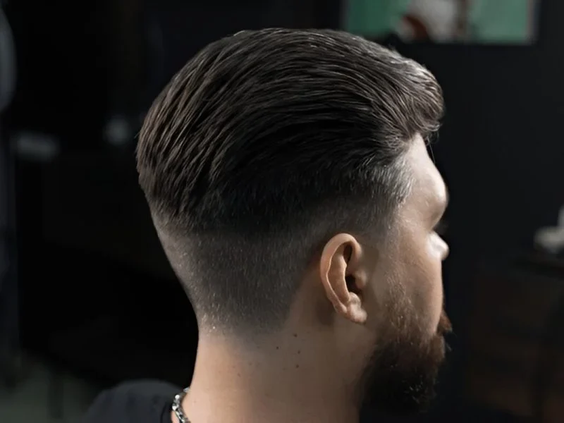 fade cut service by babarbershop santa ana california usa