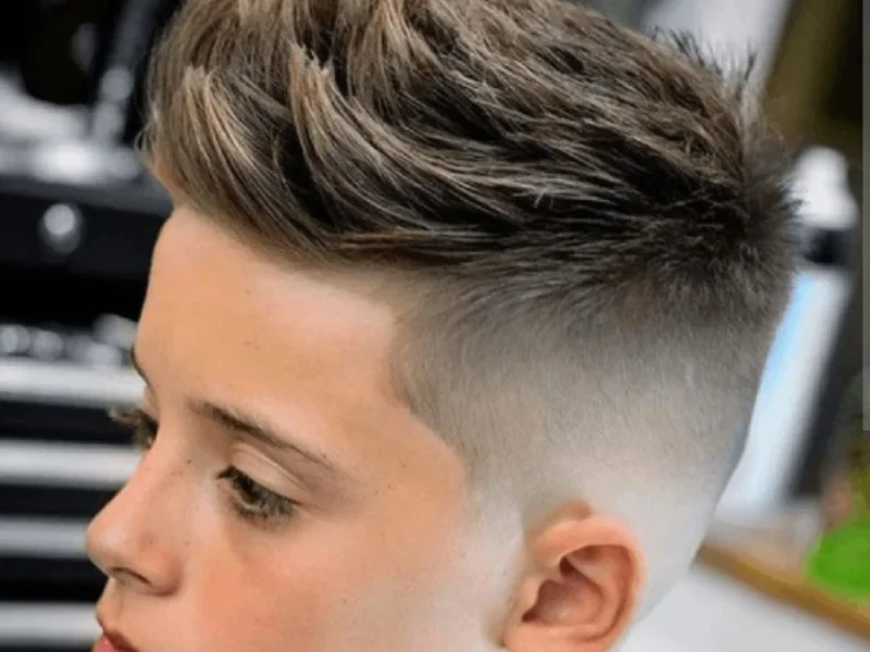 kids haircut service by babarbershop santa ana california usa