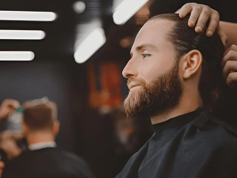 long haircut service by babarbershop santa ana california usa