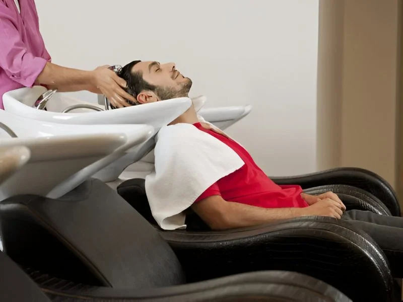 shampoo & conditioning service by babarbershop santa ana california usa