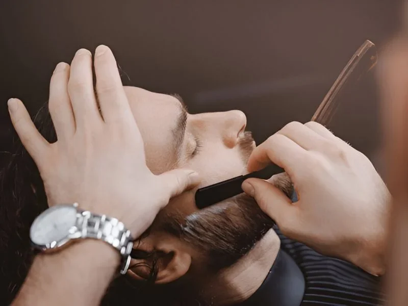 shave service by babarbershop santa ana california usa